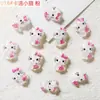 Joyería para arte de uñas de dibujos animados Kulomi Jade Perro Canela Zorro pequeño Oso Kitty Gato Calcomanía para uñas DIY Decoración de resina al por mayor