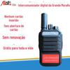 Walkie-Talkie Digital Great Wall 5000 com 16 Canais para Levantamento Topográfico e Mapeamento de Engenharia