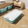Caja de Almacenamiento Debajo de la Cama para Uso Doméstico, Organizador de Colchas, Caja Debajo de la Cama con Ruedas y Tapa, Caja de Almacenamiento de Ropa Extra Grande