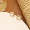 Aretes Coreanos Simples Retro de Perla Aguja de Plata Aretes de Alta Gama Borla Joyería para Orejas de Mujer Venta al por Mayor Diseño Nicho