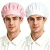 Gorras de taller a prueba de polvo, gorras protectoras transpirables para fábricas de alimentos, gorras ajustables para comedores, catering y cocinas, al por mayor
