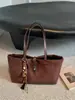 Bolsa Tote Feminina Estilo Coreano Fashionável Outono 2026, Bolsa de Mão Simples para Estudantes de Grande Capacidade, Bolsa de Ombro para o Trabalho para Mulheres