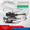 Enfardadeira pneumática AQD máquina de cinta portátil sem fivela hot melt pneumática correia de aço plástico PET aperto automático