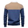 AIOPESON Sudadera Nueva de Primavera para Hombre Mezcla de Algodón Estilo Casual de Negocios Manga Larga Patchwork para Hombre