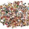 Miles de pulseras elásticas italianas joyería gota de pegamento joyería pequeña caja de cristal joyería flotante 6-10MM