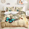 Ropa de cama infantil de tres piezas con estampado digital transfronterizo comercio exterior Textil para el hogar funda nórdica dibujo Nantong textil para el hogar al por mayor