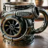 Terror Transfronterizo Tiburón Blanco Taza Tiburón Blanco Taza Artesanía de Resina Adornos de Resina Gama Alta Nicho