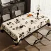 Toalha de Mesa Estilo Vintage Francês Impermeável à Prova de Óleo Sem Lavar 2026 Novo Jogo Americano de PVC Toalha de Mesa de Café Toque de Luxo Leve