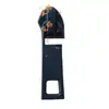 Tirador de cremallera negro engrosado con tapeta inversa, cabeza de cremallera inversa, cremallera de nailon inversa, tirador de cremallera impermeable para ropa.