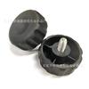 Fábrica 50mm-m10 móveis de plástico punho de ameixa flor de plástico punho ajustável punho de ajuste de volante