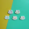Gato Rayado Coreano Pez Resina DIY Accesorios para Joyería Funda para Teléfono Móvil Flor para Zapato Hebilla para Zapato Parche Material para Pasador de Pelo
