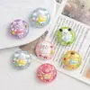 Accesorios de Resina Dibujos Animados DIY Anillo de Natación Luminoso Animal Pequeño Pegamento de Crema Pasador para el Cabello Funda para Teléfono Móvil Hebilla de Zapato Llavero Colgante