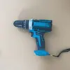Taladro de Impacto Eléctrico Destornillador Taladro Manual de Batería de Litio Multifuncional Set de Carpintería para el Hogar Herramienta de Carga Ferretería Electricidad