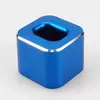 Porta Plumas Metálico Porta Plumas Inserto Pequeño para Plumas Cuadrado Barril Negro para Pluma Base para Cepillos de Dientes de Pareja Porta Cuchillas Papelería para Estudiantes