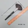 Brochas de Maquillaje Recomendadas para Principiantes, Brochas Abanico de Cerdas Suaves, Brochas Finas para Polvo Ligero, Herramientas de Maquillaje de Fibra, Brochas de Pelo Animal
