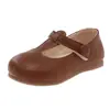Zapatos de Cuero Estilo Coreano para Bebés y Niñas Pequeñas 2025 Primavera Verano Nuevo Estilo Zapatos de Cuero para Niños Pequeños Niña Bebé Verano Niña Pequeña Zapatos de Suela Suave