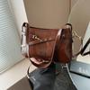 Bolsa de Axila Simples com Design de Nicho para Comércio Exterior Feminina 2025 Nova Sensação de Alto Padrão Bolsa de Ombro Transversal da Moda Popular