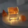 Pote de Vidro para Armazenamento Doméstico Frasco de Armazenamento Multifuncional com Tampa Pedra Difusora de Aromaterapia Recipiente de Armazenamento de Cristal Desmagnetizador Utensílios