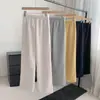 Chunxi + Forro Polar Pantalones Deportivos Populares Mejorados Calidez que Almacena Calor Puño Ajustable Pantalones de Pierna Ancha Pantalones Largos para Mujer