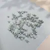 Contas Facetadas Banhadas a Ouro 18K, Contas Separadoras, Contas Soltas com Cantos Cortados, Materiais para Miçangas DIY Feitos à Mão, Acessórios para Colares de Pérolas Atacado