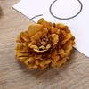 Popular Cabeza de Flor de Peonía Simulada Borde de Flor Pinza para Cabello Tocado para Falda de Playa Accesorios para Sombrero de Paja Accesorios para el Cabello de Vacaciones de Viaje en la Costa