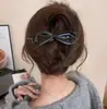 Presilha de Tubarão com Laço de Gatinho Super Fofa, Presilha Grande para Cabelo, Pegador para Mulheres, Novos Acessórios de Cabelo de Alta Qualidade 2025 para a Parte de Trás da Cabeça
