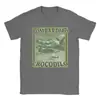 Camiseta Crocodilo Bombardier Brainrot Engraçada para Homens Mulheres