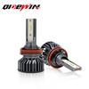 Faros Led para Coche F2 Exclusivamente para Ventas Transfronterizas, Csp1860 Ultra Brillantes H4 Haz Alto y Bajo Integrados Modificación de Luz para Coche Faros