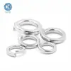 Suministro en stock arandela elástica de acero inoxidable 304 estándar DIN127 M3M4M5M6M8M10M12M16