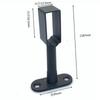 Varão para Pendurar Roupa Guarda-Roupa Fivela de Fixação Interna Acessórios Assento Flange Armário Guarda-Roupa Barra Transversal Base Suspensão Teto Roupas