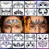 Plantilla de Pintura Facial Transfronteriza para Niños Plantilla DIY Ayuda para Pintar Adecuada para Maquillaje de Escenario, Pintura Facial y Esquinas de los Ojos
