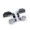 Accesorios de modificación para motocicletas compatibles con reposapiés Harley, pedales antideslizantes, venta directa de fábrica.