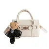 Bolsa de Mão Quadrada Pequena Casual Simples para Mulheres 2026 Nova Moda Primavera Versátil Bolsa de Ombro Transversal de Alta Qualidade