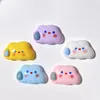 Lindos Accesorios de Resina de Nube Sin Palabras Pegamento Crema DIY Hechos a Mano Pinzas para el Cabello Gomas para el Cabello Accesorios de Decoración para Fundas de Teléfono Venta al por Mayor