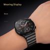 Para Samsung Huawei GT2 GT3 3 Pro Correa de Reloj 22mm Bambú de Un Eslabón Liberación Rápida Correa de Aleación de Titanio
