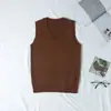 Chal Original de 12 Colores Sólidos Uniforme Jk para Mujer Estilo Universitario Japonés Cuello en V Jersey Suéter de Punto para Cosplay para Hombres y Mujeres