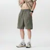 Shorts masculinos leves de secagem rápida para uso ao ar livre, novo modelo 2026 casual de corte solto tamanho grande tendência shorts para trabalho