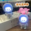 Iloveyou Muñeca de Sonido Llavero de Astronauta Estrella Luz de Noche de Astronauta Colgante para Mochila Muñeca