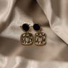 Pendientes vintage para mujer, estilo elegante, de moda, ligeros, de lujo, 2023.