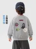 Moletom infantil Youou, blusas de primavera e outono, gola redonda de outono, estilo novo 2026, roupas infantis, moda outono para bebês