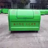 Cubos de Basura Personalizados de 3 Compartimentos con Diversas Especificaciones y Ventajas de Precio. Cubos de basura pintados de 4 compartimentos para exteriores para áreas de fábrica, escuelas y comunidades