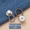 Botões Sem Pregos Telescópicos Removíveis Botões de Expansão de Cintura Jeans Pequeno a Grande Botões de Extensão Cintura Ajustável
