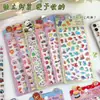 Adesivos de Espuma Cartoon 3D para Diários DIY de Estudantes, Adesivos de Espuma Macia, Adesivos Decorativos de Panda Fofo, Presentes no Atacado