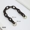 Adecuado para Flor Vieja No. 26 Neceser Bolso de Hombro Modificado Neceser Bolso de Axila Forro Cadena Cruzada Accesorios Bolso