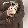 Adequado para Transformação Instantânea em Maçã 18Promax Estampa de Leopardo Gravata Borboleta Cady Kt Gato iPhone Estojo Macio e Duro Personalização UV