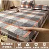 Sábana Bajera Acolchada Hotel Hilton China Protector de Colchón Engrosado Cubierta de Sábana Antideslizante para Cama