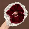 Ligas para el cabello estilo coreano, ligeras, con estampado de leopardo, elásticos para el cabello retro extragrandes, bandas elásticas para el cabello muy elásticas, scrunchies de moda para mujer