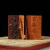 Amuleto Zhong Kui de Madeira de Pessegueiro Fulminada, um Pingente Daoísta Premium de Paz e Segurança Feito de Madeira de Joazeiro com Escultura de Zhong Kui