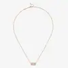 FR Colar Mini Fivela de Ferradura Fredden Novo Francês Gradiente Nicho Pulseira de Alto Padrão Elegante Luxo Leve ED