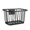 Cesta de bicicleta de metal engrosada para niños cesta de bicicleta de montaña para niños cesta delantera para bicicleta cesta de bicicleta de hierro